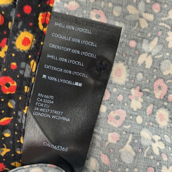 Maeve Black Floral Mini Dress - Picture 10 of 10